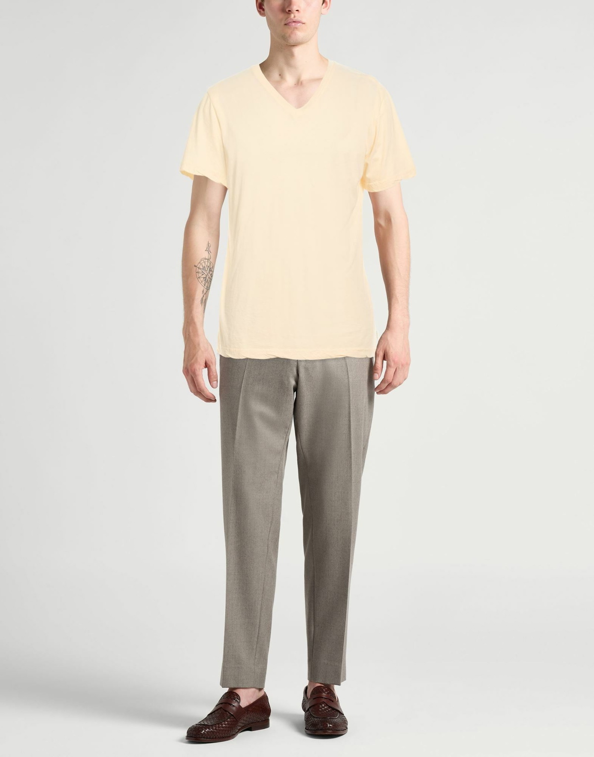 Crossley Mens T-shirt Apricot