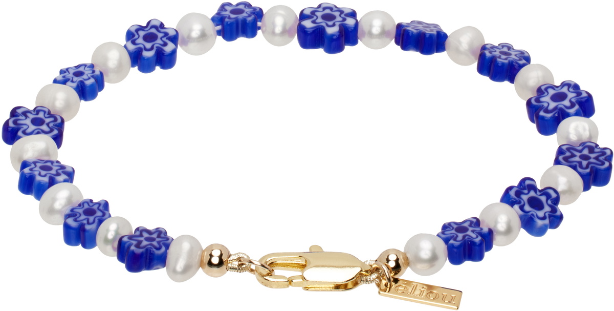 éliou White & Blue Amelia Bracelet