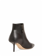 MAX MARA - 65mm Leather Ankle Boots