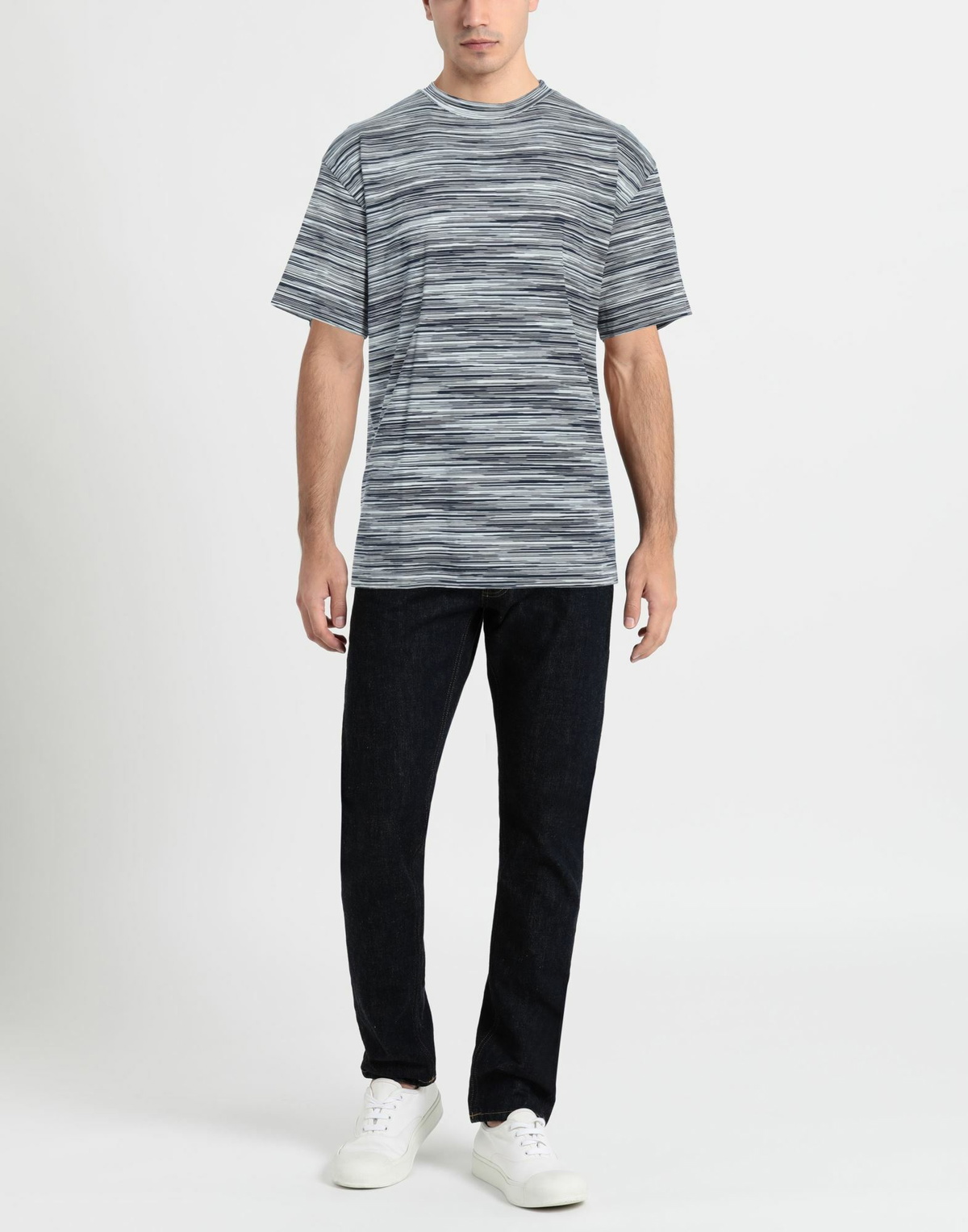 Missoni Mens T-shirt Midnight in Blue