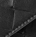 Bottega Veneta - Intrecciato Leather AirPods Case with Lanyard - Black