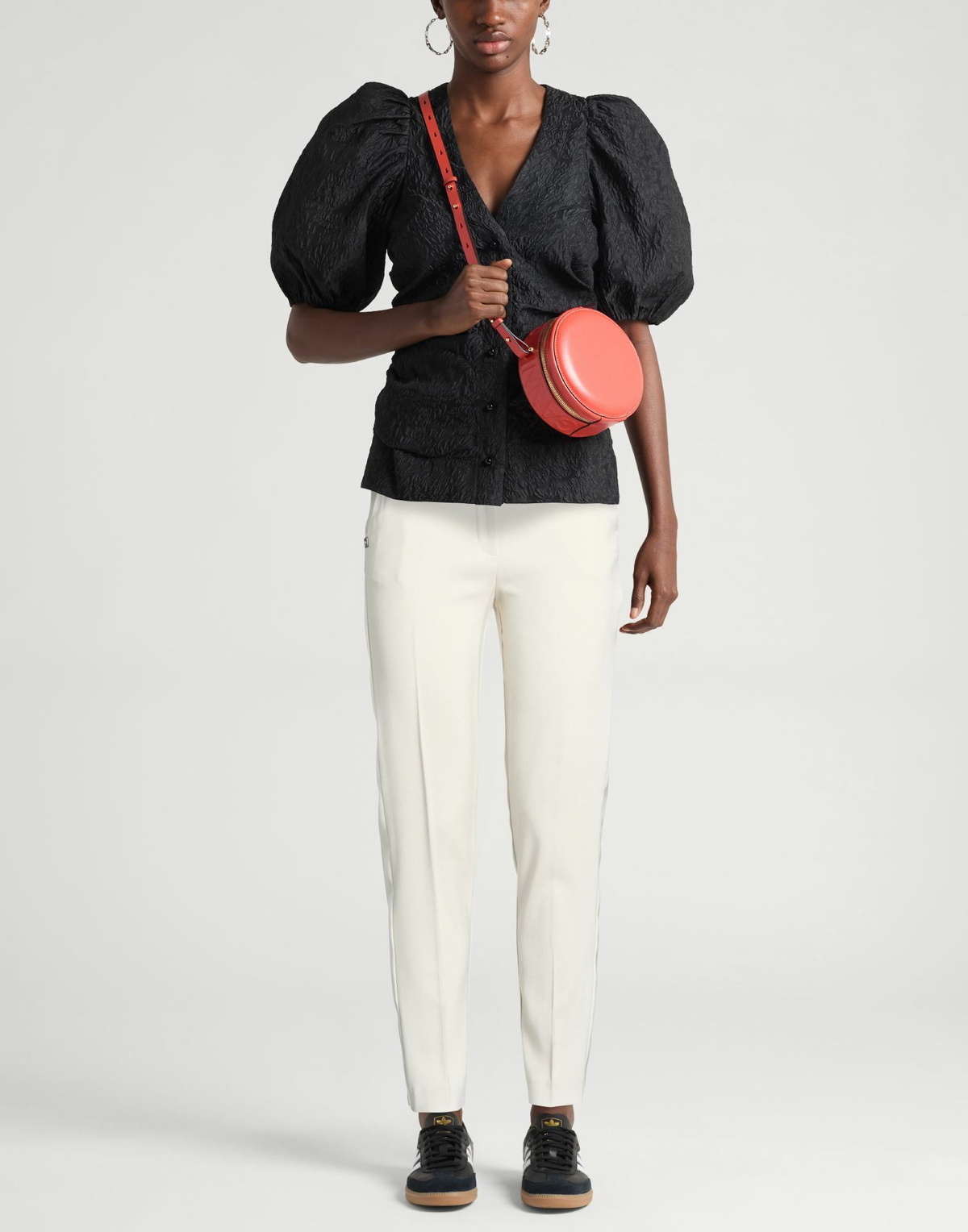 Manila Grace Womens Pants in Cream