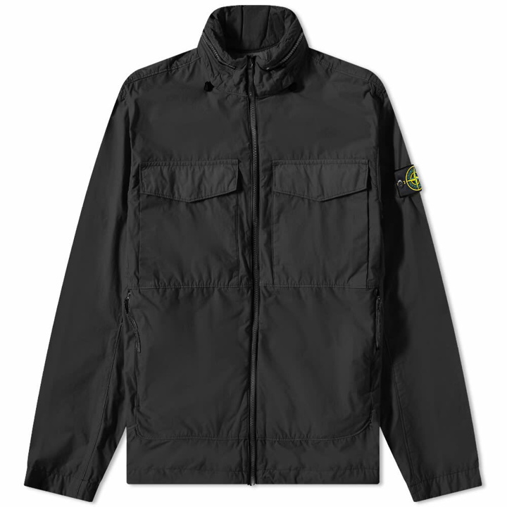 Photo: Stone Island Men's Naslan Field Jacket in Black