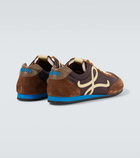 Loewe Ballet Runner 2.0 suede-trimmed sneakers