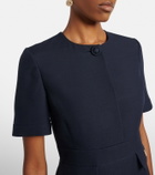 Valentino Crepe Couture VGold midi dress