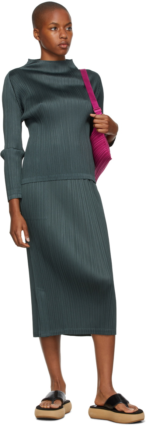 Pleats Please Issey Miyake Monthly Colors September Turtleneck