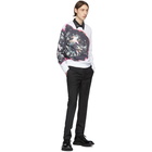 Alexander McQueen White and Multicolor Painted Sweatshirt