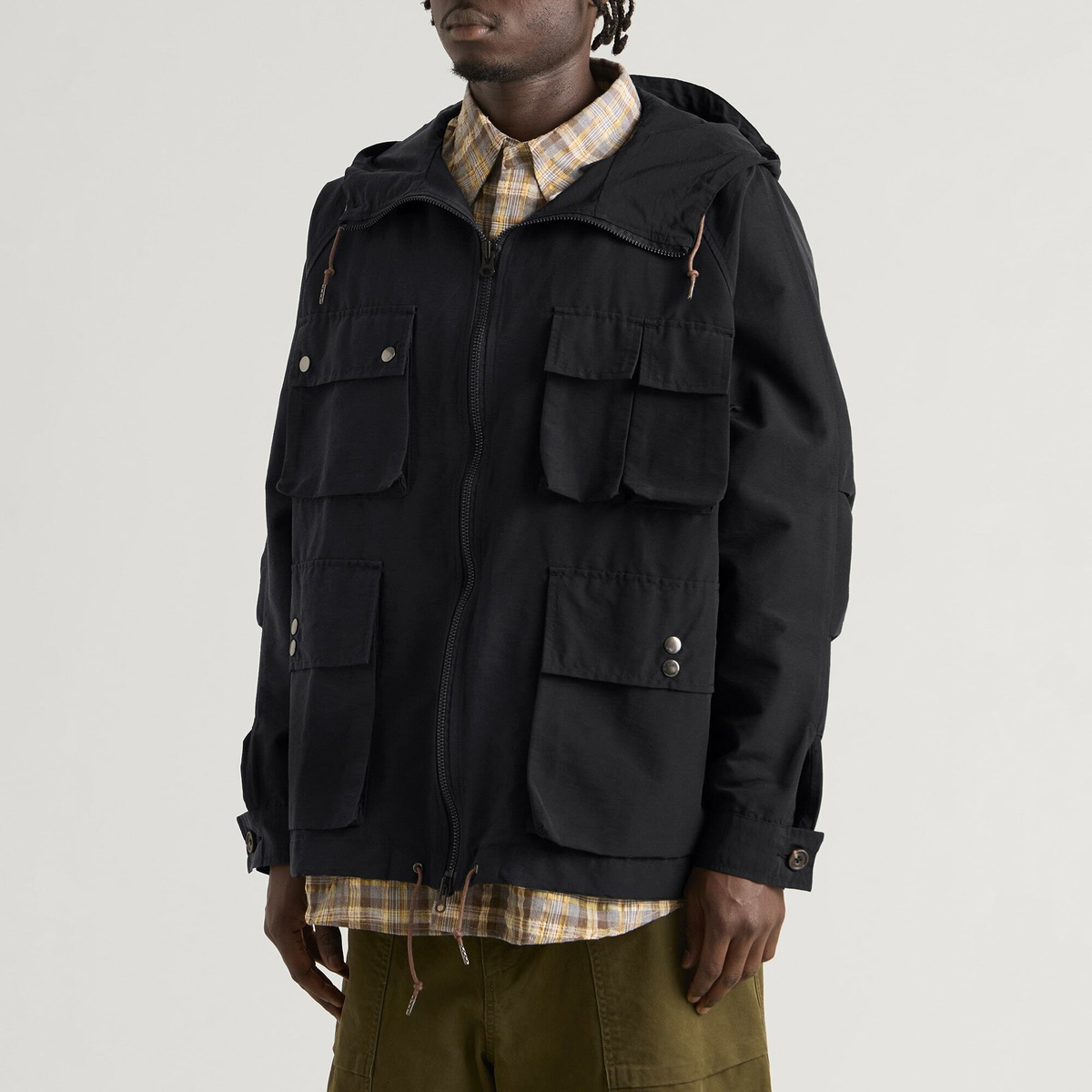 Café Mountain Men's Telemark Mountain Jacket in Black