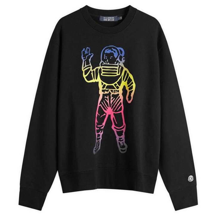 Photo: Billionaire Boys Club Men's Standing Astro Crewneck Sweatshirt in Black