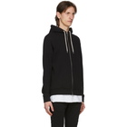 John Elliott Black Flash 2 Full Zip Hoodie