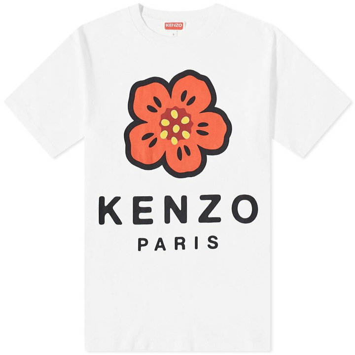 Photo: KENZO Paris Men's Kenzo Logo Print T-Shirt in White