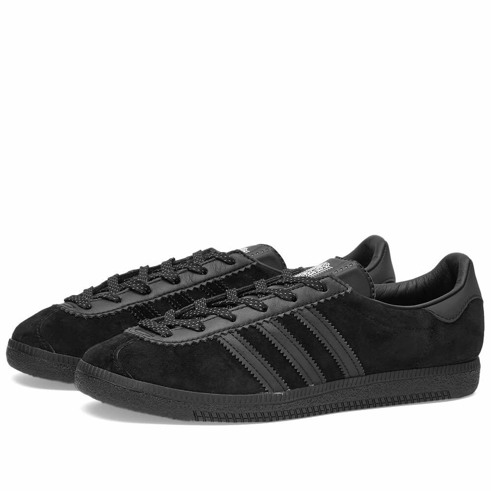 Photo: Adidas SPZL x Peter Saville Sneakers in Core Black/Core Black/Carbon
