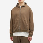 Air Jordan Men's x Travis Scott Full Zip Hoodie in Palomino