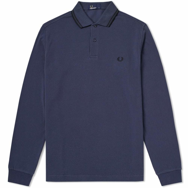 Photo: Fred Perry Long Sleeve Twin Tipped Polo