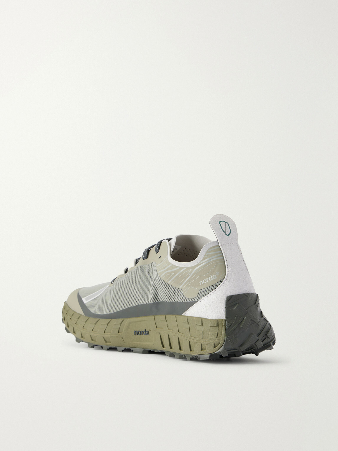 norda - Rubber-Trimmed Mesh Sneakers - Green