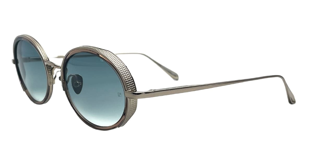 Linda Farrow Finn - Light Gold / Translucent Brown Sunglasses