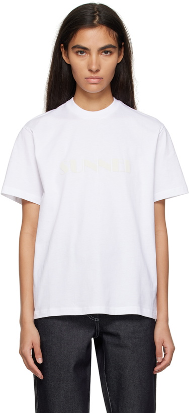 Photo: SUNNEI SSENSE Exclusive White T-Shirt