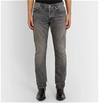 SAINT LAURENT - Slim-Fit Denim Jeans - Gray
