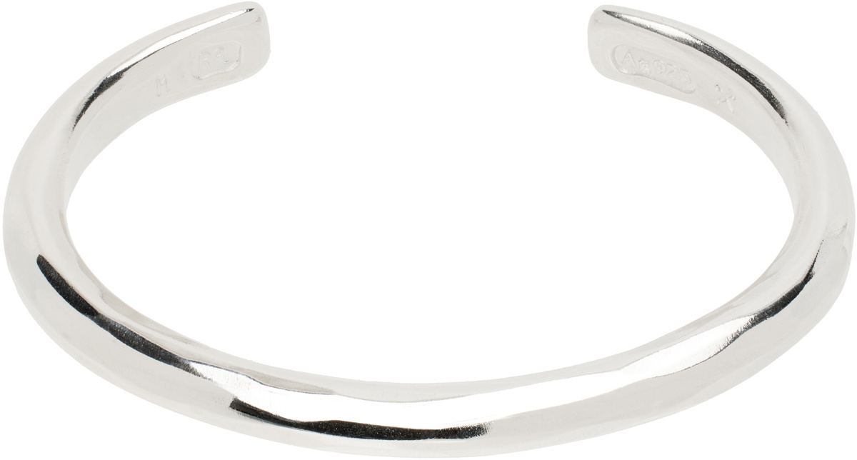 RRL - Hammered Sterling Silver Cuff - Men - Silver RRL