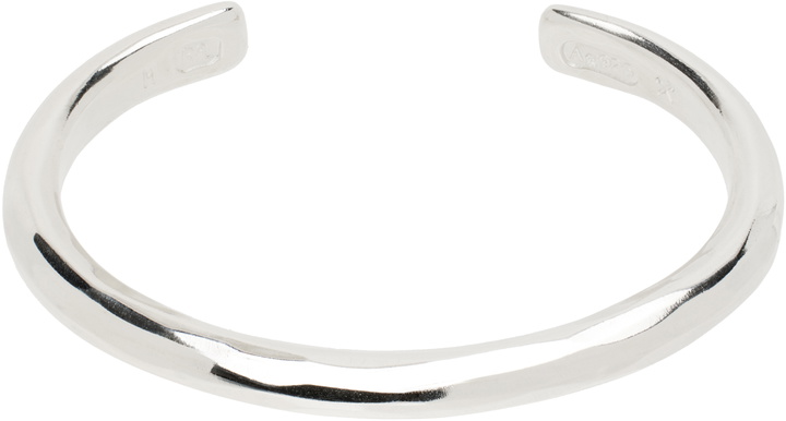 Photo: RRL Silver Hammered Cuff Bracelet