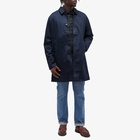 Barbour Men's Lorden Mac in Navy/Forest Mist