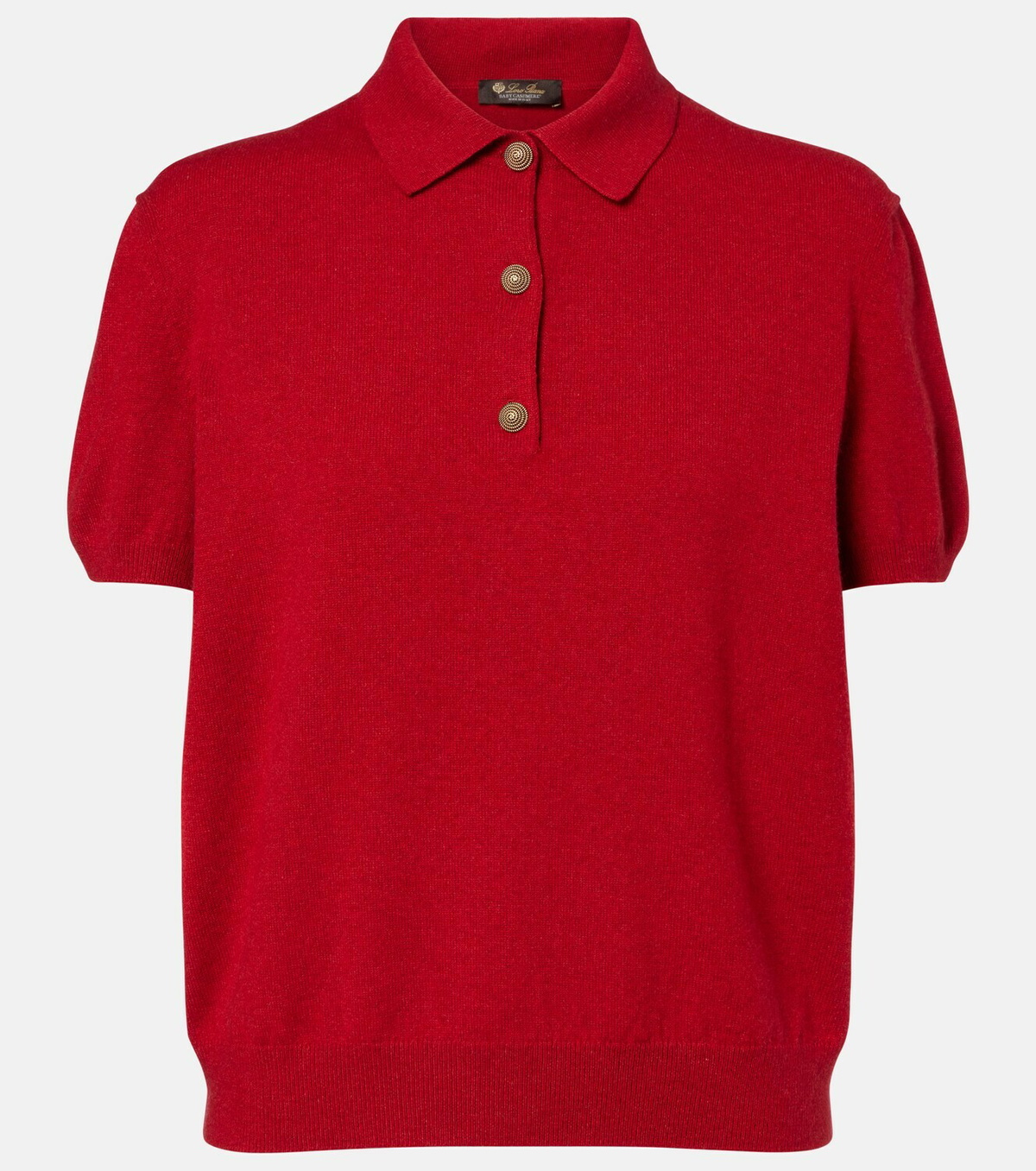 Loro Piana Classic cashmere polo shirt