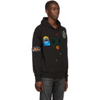 Diesel Black Alby-Patches Hoodie