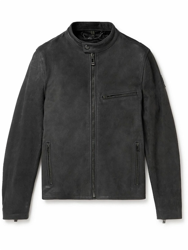 Photo: Belstaff - Pearson Leather Jacket - Gray