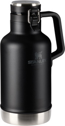 Stanley Black Classic Easy-Pour Growler, 64 oz
