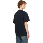 Helmut Lang Navy Logo T-shirt