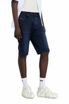 Diesel Slim shorts in coloured denim - Denim short pants Mens in Blue