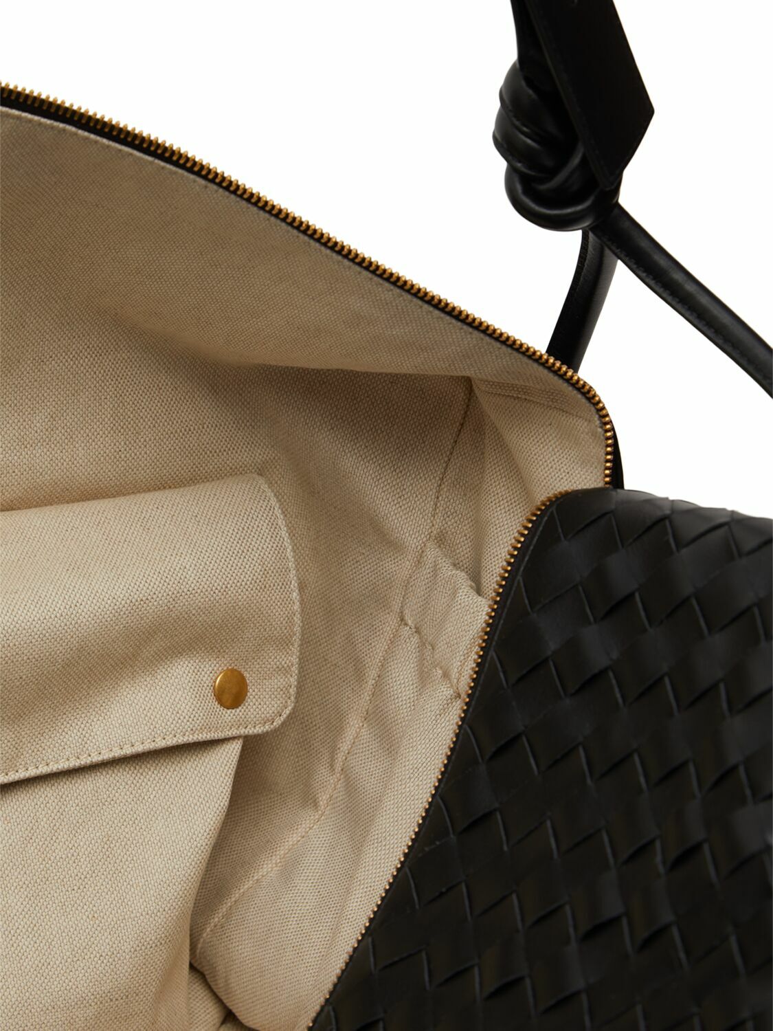 BOTTEGA VENETA Large Loop Weekender Leather Bag Bottega Veneta