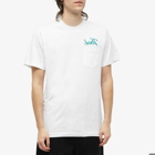 Tired Skateboards Men's Workstation Pocket T-Shirt in White
