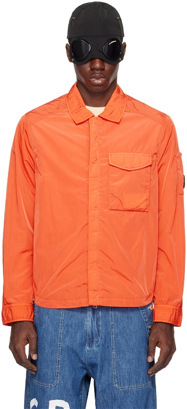Photo: C.P. Company Orange Pocket Jacket