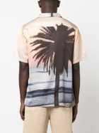 BLUE SKY INN - Printed Viscose Shirt