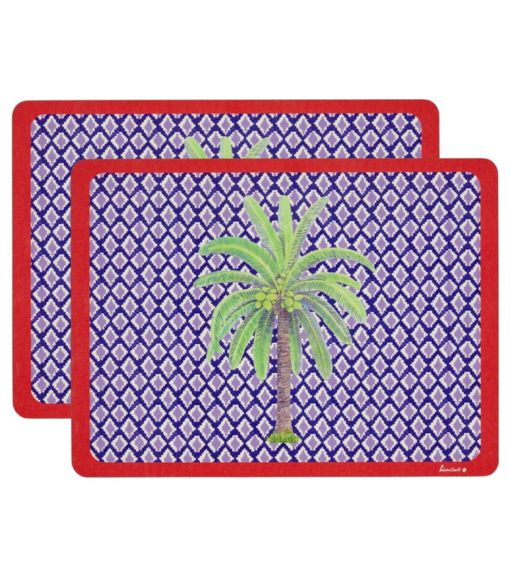 Photo: Lisa Corti Hima Palma Pervinch set of 2 placemats
