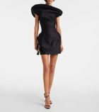 Magda Butrym Asymmetric cotton corset dress