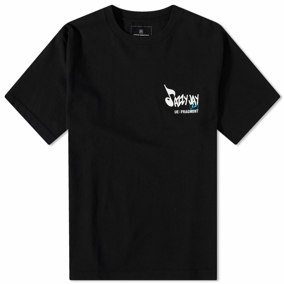 Uniform Experiment Men's Fragment Jazzy Jay T-Shirt in Black Uniform ...