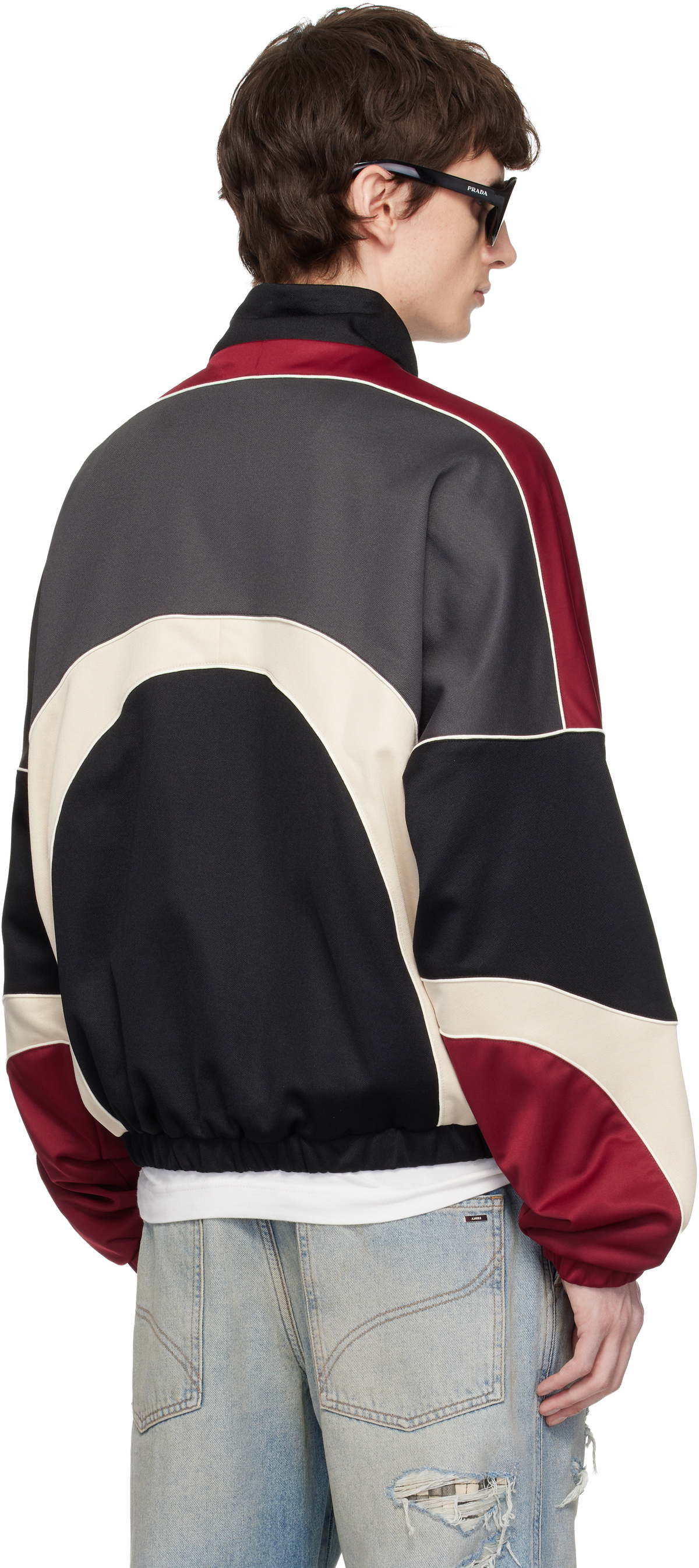 AMIRI Multicolor Oversized Panel Track Jacket