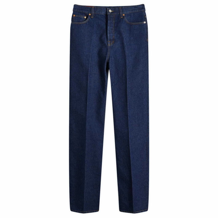 Photo: Gucci Men's Loose Fit Jeans in Indigo