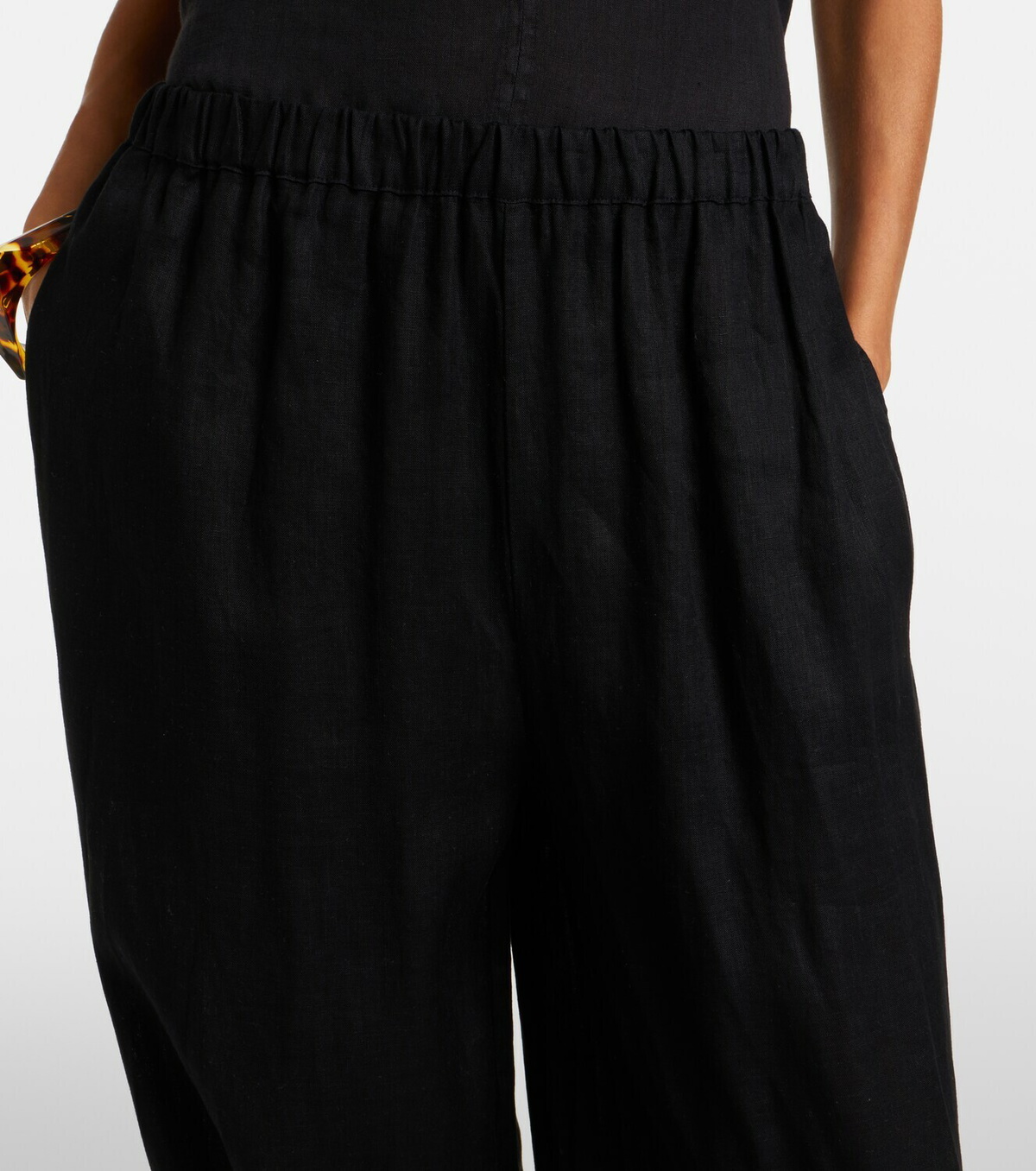 Velvet Camber linen balloon pants