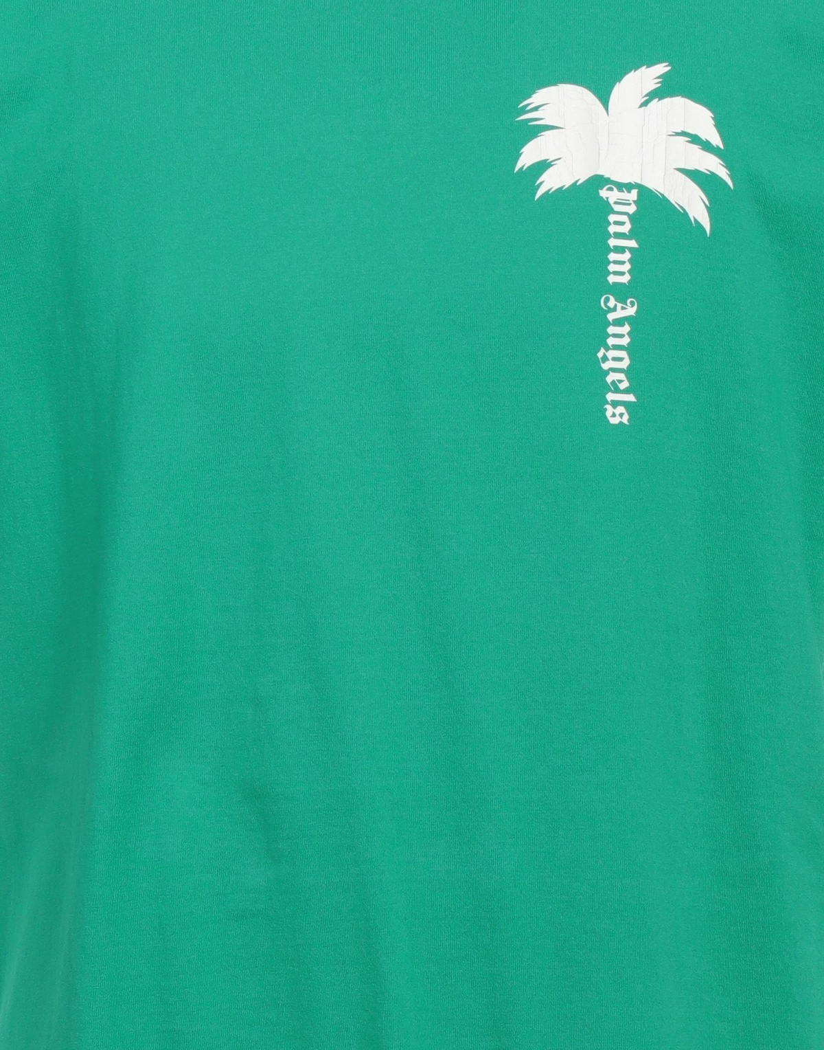 Palm Angels Mens T-shirt in Green