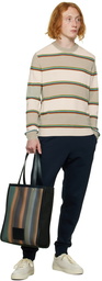 Paul Smith Off-White Stripe Sweater