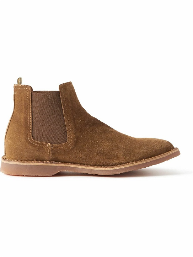 Photo: Officine Creative - Kent Suede Chelsea Boots - Brown