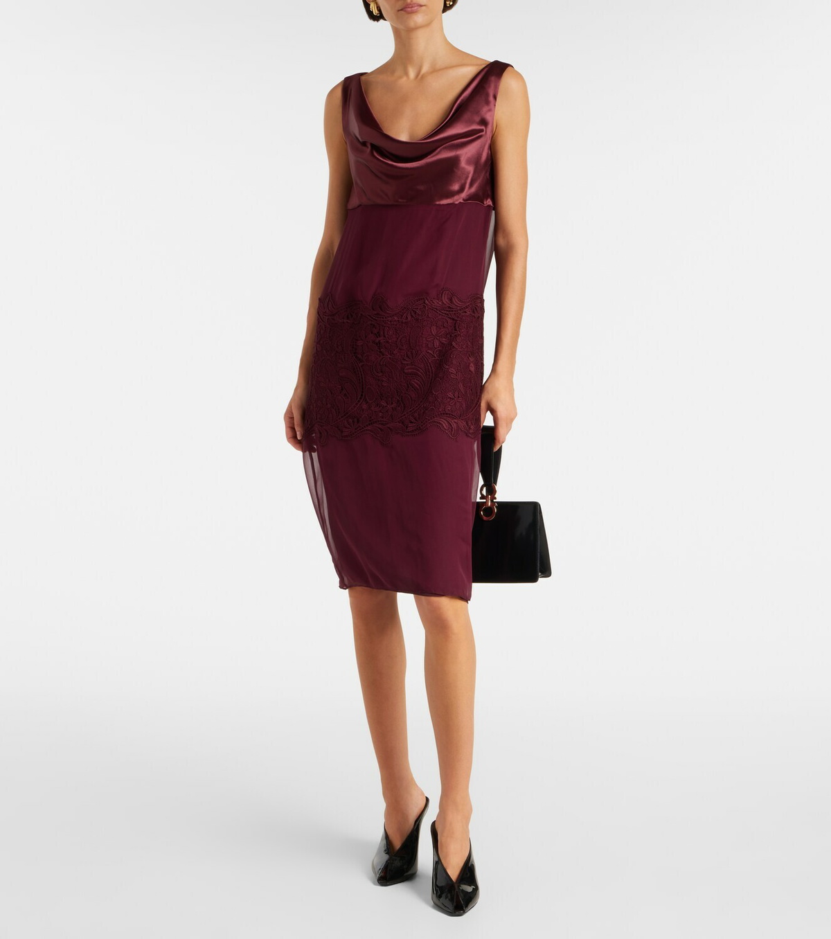 Ferragamo Strapless midi dress