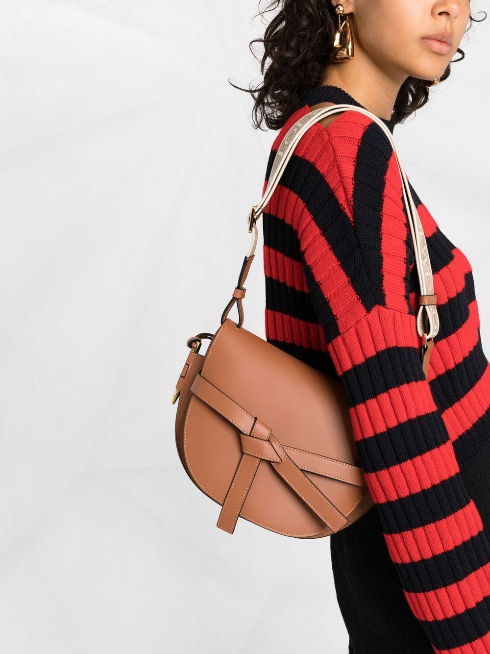 LOEWE - Gate Small Leather Crossbody Bag