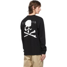 mastermind WORLD Black Reflective Long Sleeve T-Shirt