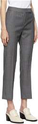 Max Mara Grey Wool Trousers