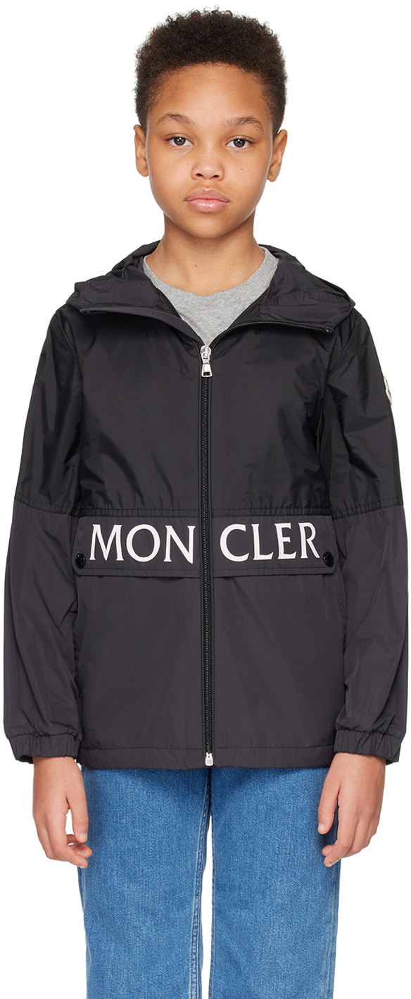 Moncler Enfant Kids Black Joly Jacket Moncler Enfant