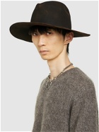 YOHJI YAMAMOTO - Wool Fedora Hat